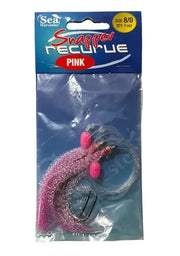 Sea- Harvester General Snapper Recurve 8/0 Pink S-H Sea Harvester Snapper Recurve 8/0 Pink Flasher Rig