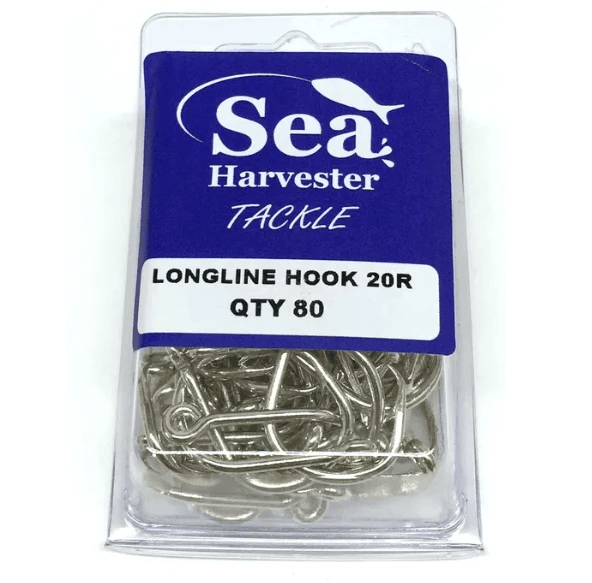 Sea- Harvester HOOKS LONGLINE HOOKS 20R QTY 80 Longline Hooks 20R Sea Harvester 80 Pack