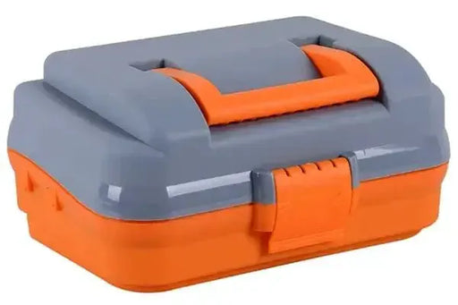 Sea Harvester Junior Tackle Box For Kids - Compact, Durable Youth Angler Gear With Removable Trays