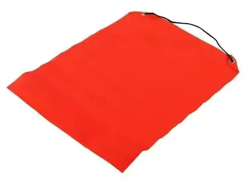 Sea Harvester Outboard Flag High Visibility Orange Waterproof Safety Sign For Boaters