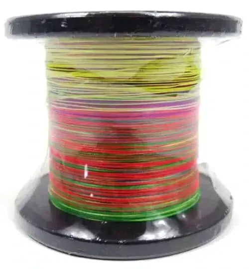 Sea Harvester Rainbow Braid 8 Strand 5000m Fishing Line For Saltwater Anglers High Visibility Tight Weave