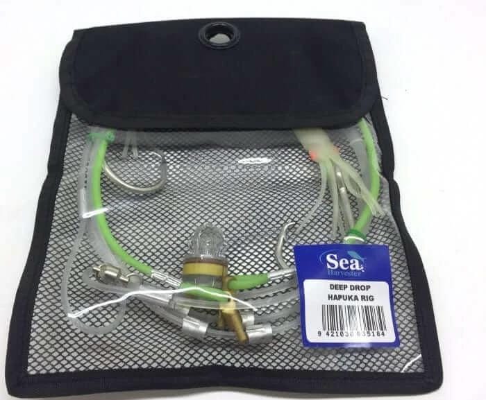Sea- Harvester RIGS HAPUKA RIG LUMO GREEN DEEP DROP(1 PER BAG) Sea Harvester Hapuka Rig Lumo Green Deep Drop