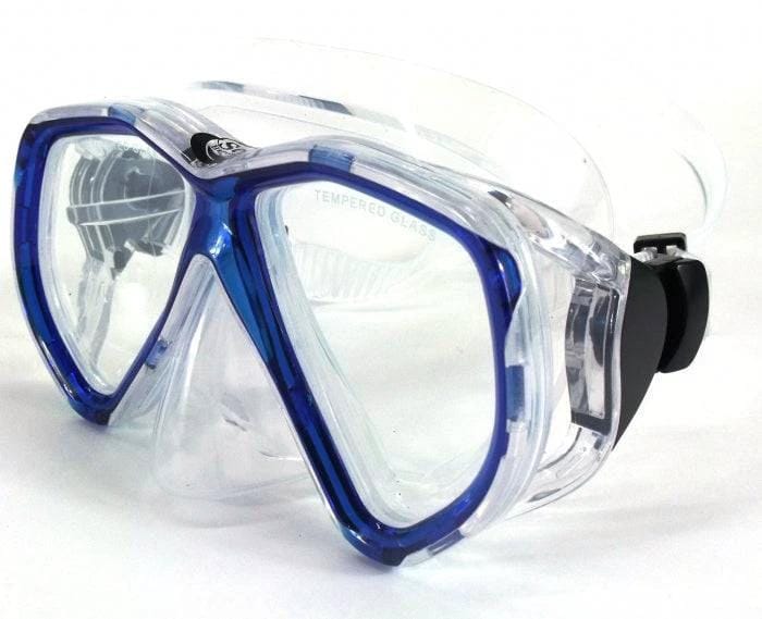 Sea Harvester Sea Harvester Silicon Dive Blue Mask Sea Harvester Dive Blue Mask Clear Vision And Comfort