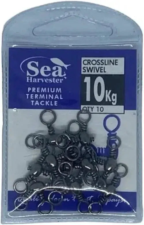 Sea- Harvester SWIVEL Sea Harvester Cross Line Swivel 10kg Sea Harvester Cross Line Swivel 10kg Heavy Duty Fishing