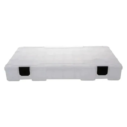 Sea Harvester Tackle Box Single Clear Top for Anglers Compact See Through Lid Keeps Hooks and Sinkers Organized