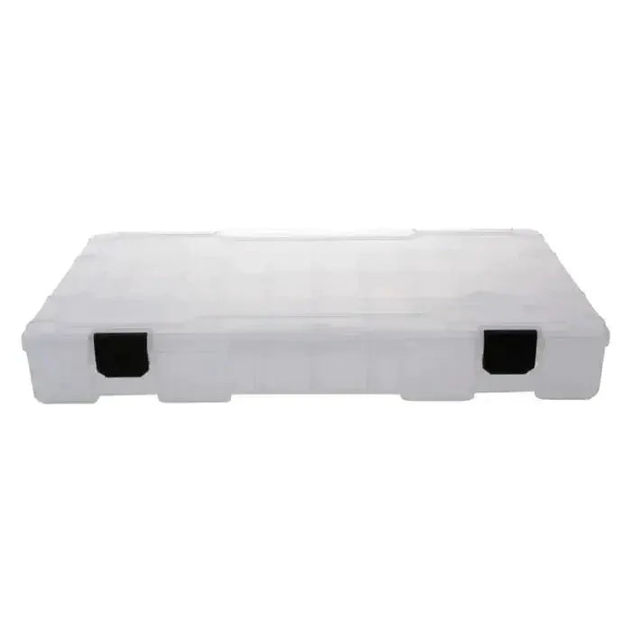 Sea Harvester Tackle Box Single Clear Top for Anglers Compact See Through Lid Keeps Hooks and Sinkers Organized