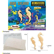 9eight5 3D Puzzle Sea Horse Sea Horse