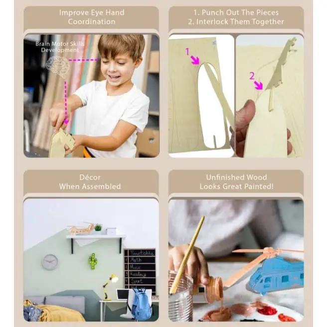 9eight5 3D Puzzle Sea Knight Sea Knight