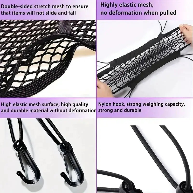 Habicare SS Seat Back Partition & Mesh Storage Net Seat Back Partition & Mesh Storage Net