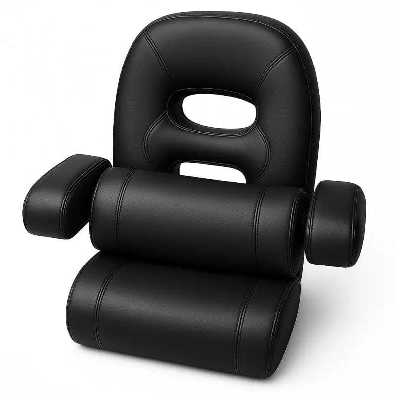 Absolute Marine Boat Seats CAPTAINS DELUXE TALL CHAIR BLACK CAPTAINS DELUXE TALL CHAIR BLACK