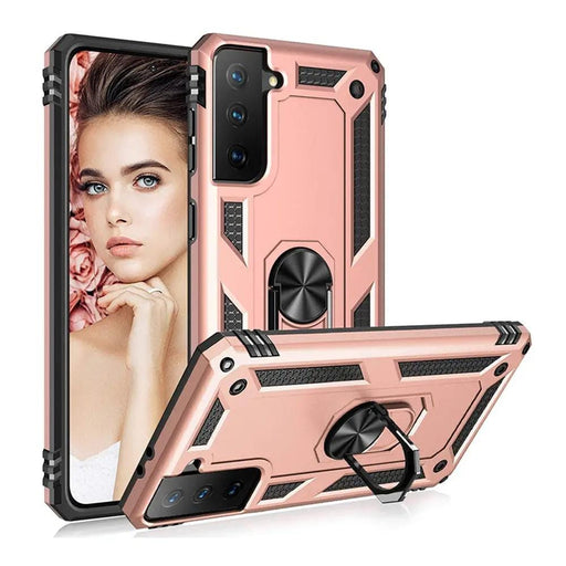 salelink.co.nz Unbranded Samsung S21 Plus Case Samsung S21 Plus Armor Case Ring Holder Kickstand