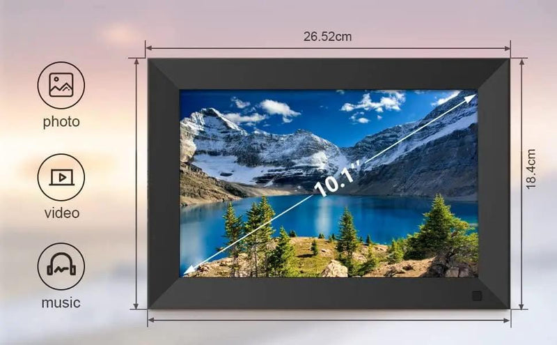 salelink.co.nz Unbranded 10.1 inch Digital Photo Frame 1080P 10.1 inch Digital Photo Frame 1080P | Action Outdoors NZ