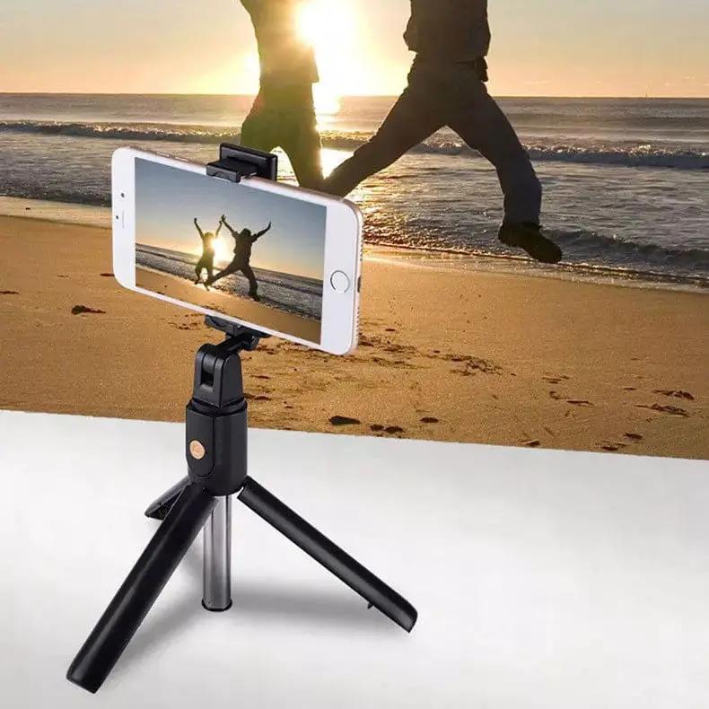 9eight5 Phone/Tablet Accessories Selfie Stick with remote & stand Selfie Stick with remote & stand