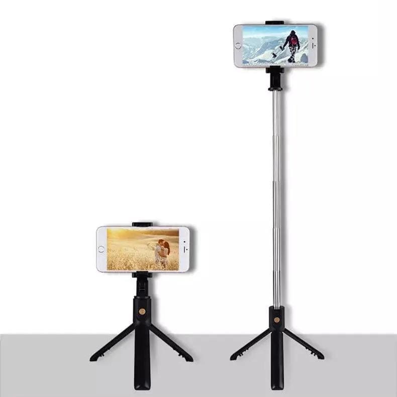 9eight5 Phone/Tablet Accessories Selfie Stick with remote & stand Selfie Stick with remote & stand