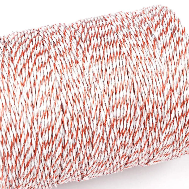 500m Roll Polywire Electric Fence Stainless Steel Poly Wire – view 2