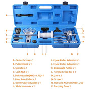 Slide Hammer Dent Puller Tool Kit Wrench Adapter Axle Bearing Hub Auto Set – view 4