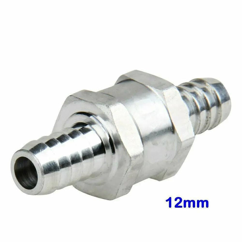 12mm Inline Non Return Check Valve For Fuel Line Aluminum Alloy Diesel Gasoline – view 2
