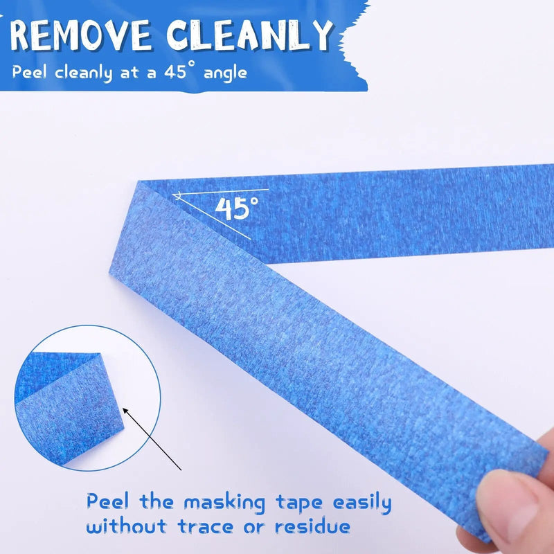 salelink.co.nz Unbranded Painting Masking Tape Blue - 24mmx20m Painting Masking Tape Blue - 24mmx20m | Action Outdoors NZ
