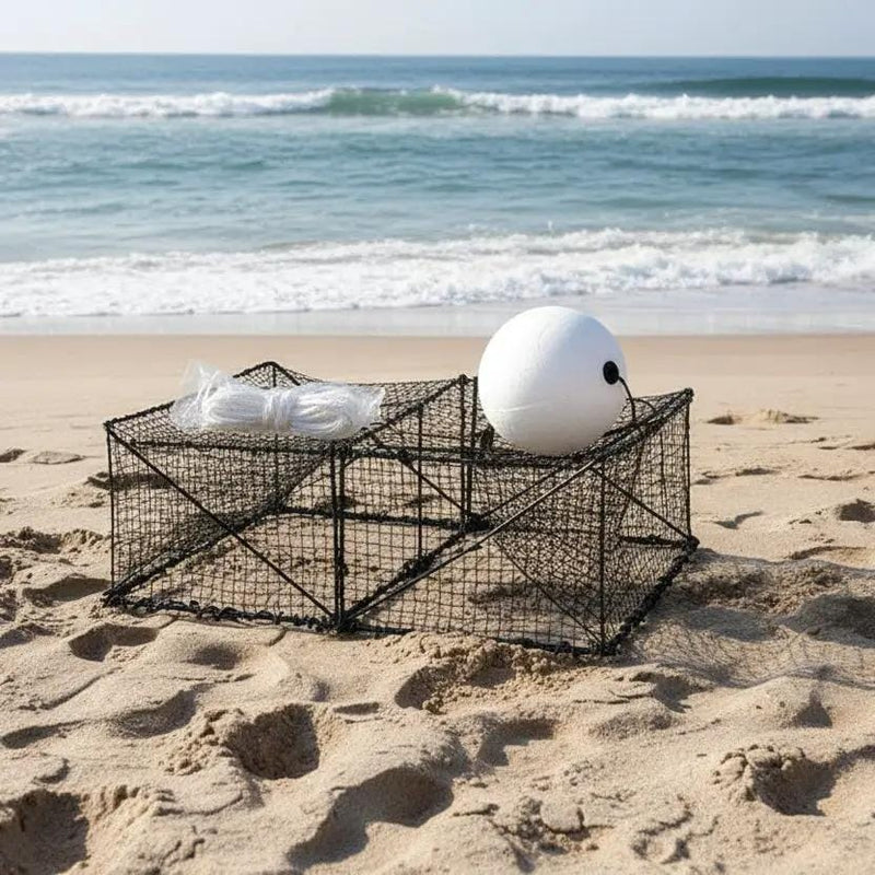 dealonline.co.nz dealonlinenz Crab Trap Collapsible + White Foam Float Ball Crab Trap Collapsible + White Foam Float Ball