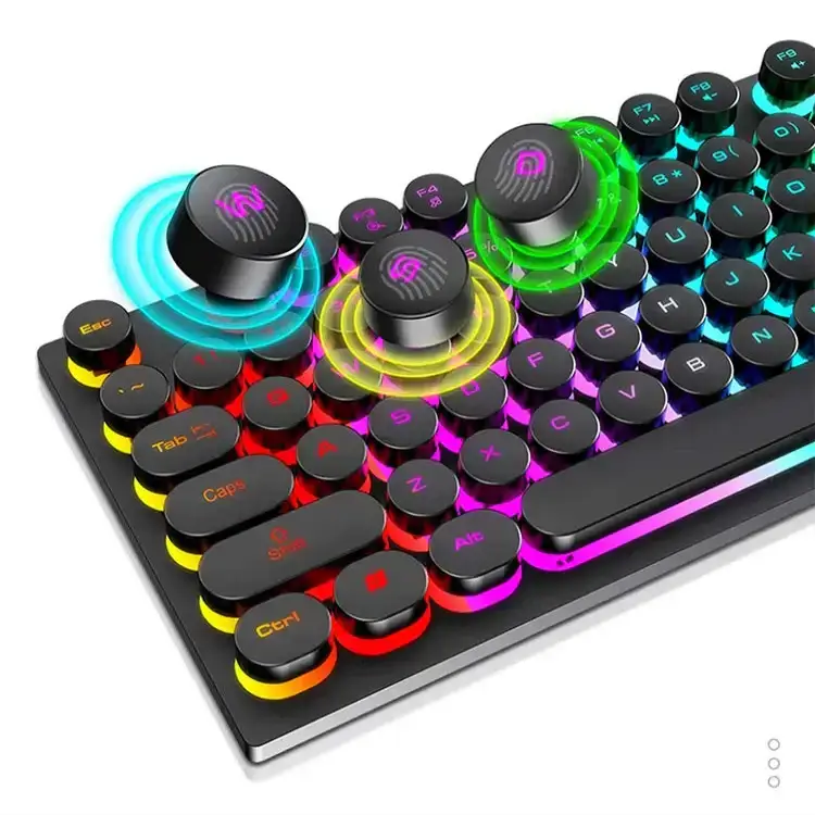 Shadow Mechanical Wired Gaming Keyboard (3 colours available) – view 9
