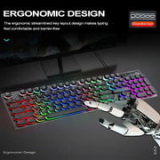 Shadow Mechanical Wired Gaming Keyboard (3 colours available) – view 11