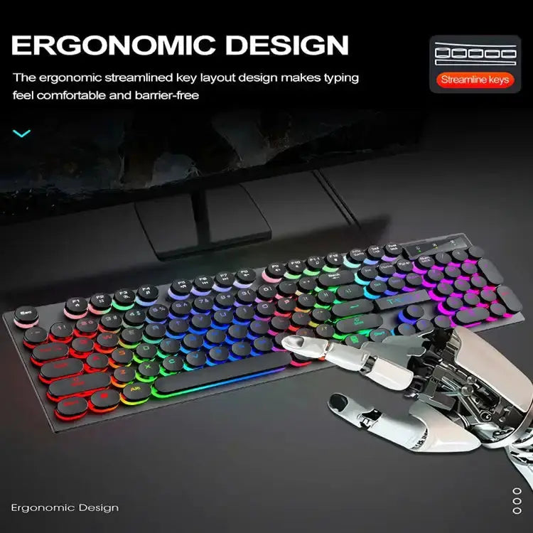Shadow Mechanical Wired Gaming Keyboard (3 colours available) – view 11