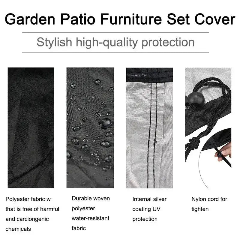 Shape Waterproof Rattan Sofa Cover (available in different sizes) – view 8