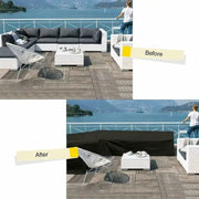 Shape Waterproof Rattan Sofa Cover (available in different sizes) – view 9