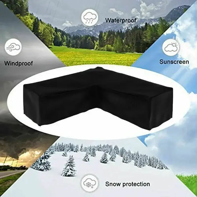 Shape Waterproof Rattan Sofa Cover (available in different sizes) – view 7