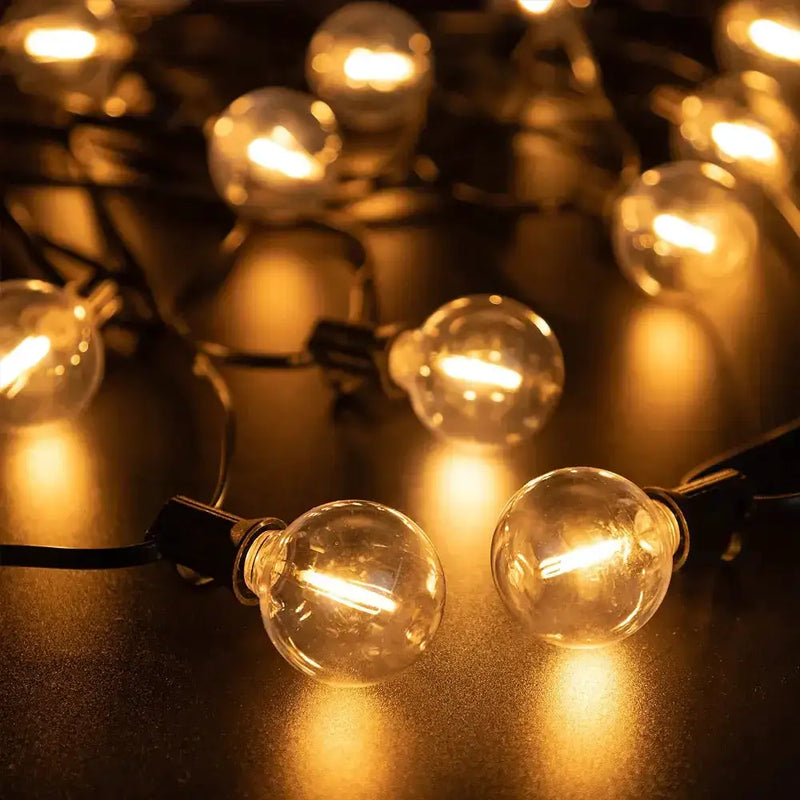 Shatterproof Solar String Lights G40 (Waterproof) with USB & Remote Control – view 7
