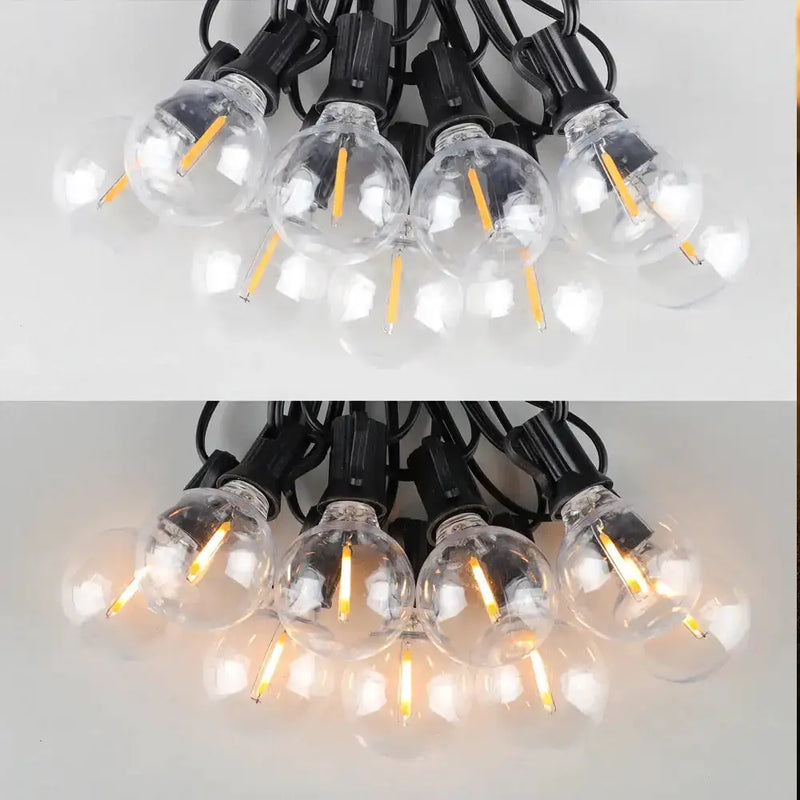 Shatterproof Solar String Lights G40 (Waterproof) with USB & Remote Control – view 9