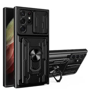 Shockproof Card Slot Case for Samsung Galaxy Note & S Series (Black) – view 6