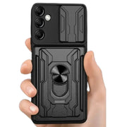 Shockproof Card Slot Case for Samsung Galaxy Note & S Series (Black) – view 1