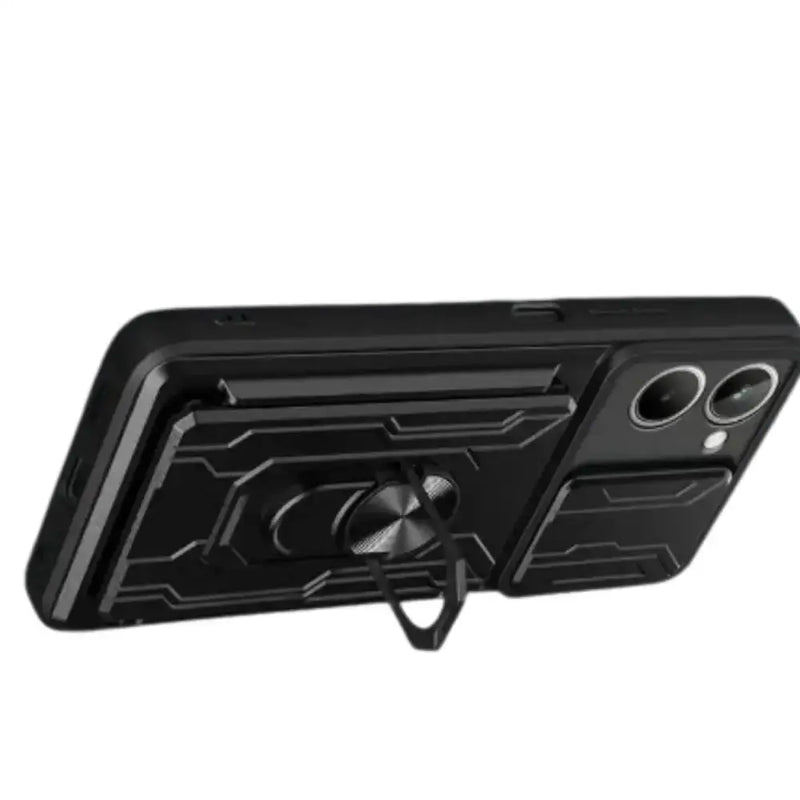 Shockproof Card Slot Case for Samsung Galaxy Note & S Series (Black) – view 2