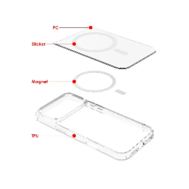Shockproof Clear Wireless Charging Case for the iPhone 17 Series – view 9