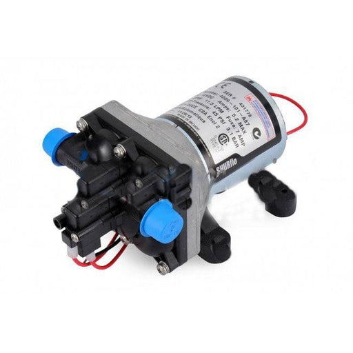 Shurflo 12V Water Pressure Pump 11.3 L Min 45 PSI With Built In Switch, Reliable 3 Chamber Boost For RV, Boat, Caravan
