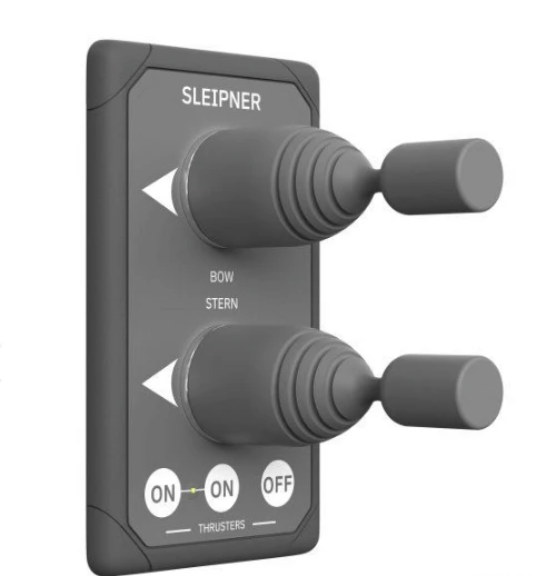 Side Power 8940 Dual Joystick Panel for 12V 24V Bow and Stern Thrusters Precise Docking Control for Skippers – view 1
