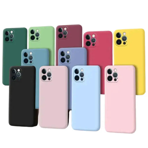 Silicone iPhone Case (iPhone 7 - 11 Series) - Available in multiple colours – view 1