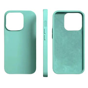 Silicone iPhone Case (iPhone 6 - iPhone 15 Series) - Available in green, purple & navy – view 4