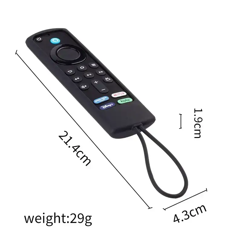 Habicare Silicone Remote Control Case for Fire TV Stick 3rd Gen Silicone Remote Control Case for Fire TV Stick 3rd Gen