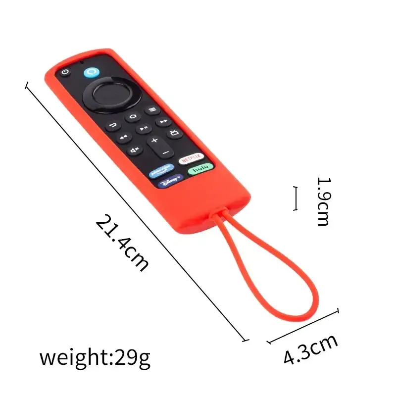 Habicare Silicone Remote Control Case for Fire TV Stick 3rd Gen Silicone Remote Control Case for Fire TV Stick 3rd Gen
