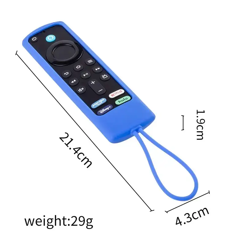 Habicare Silicone Remote Control Case for Fire TV Stick 3rd Gen Silicone Remote Control Case for Fire TV Stick 3rd Gen