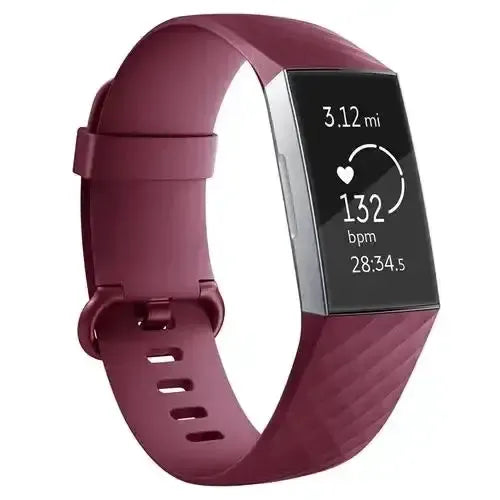 Silicone Replacement Band for Fitbit Charge 3/3SE/4 (available in 2 sizes & 14 colours) – view 15