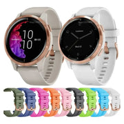 Silicone Replacement Strap for the Garmin Venu 2S Series (available in 10 colours) – view 2