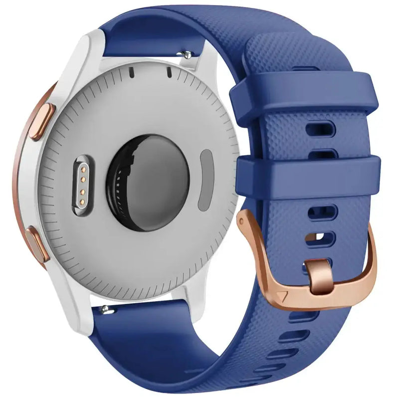 Silicone Replacement Strap for the Garmin Vivoactive 6 (available in 10 colours) – view 1
