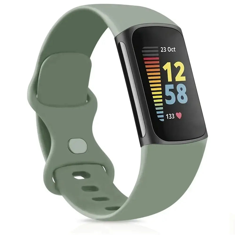 Silicone Sport Strap for the Fitbit Charge 5 Series (25 colours available) – view 20