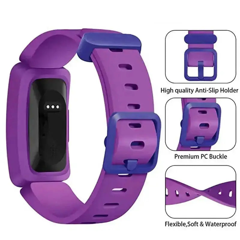 Silicone Strap for The Fitbit Ace 2/3 & Inspire Series (16 colours available) – view 2