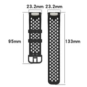 Silicone Strap for the Fitbit Charge 5/6 Series (12 colours available) – view 2