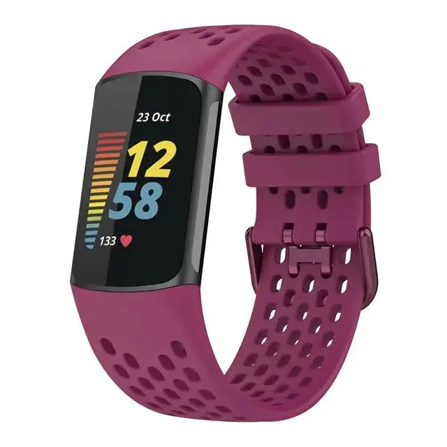 Silicone Strap for the Fitbit Charge 5/6 Series (12 colours available) – view 22