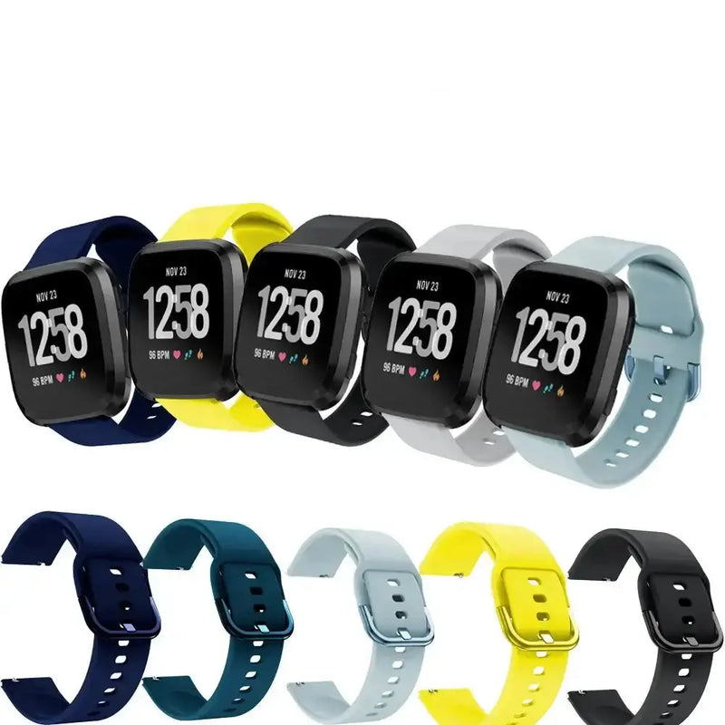 Silicone Strap for the Fitbit Versa Lite/Versa/Versa 2/Blaze Series (available in 9 colours) – view 21